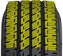 Le pneu de camion léger de rue de Nitto a 3 courroies en acier