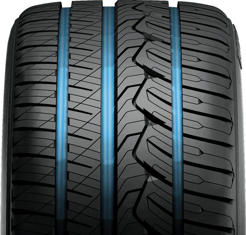 grooves on Nitto's premium crossover and suv tire