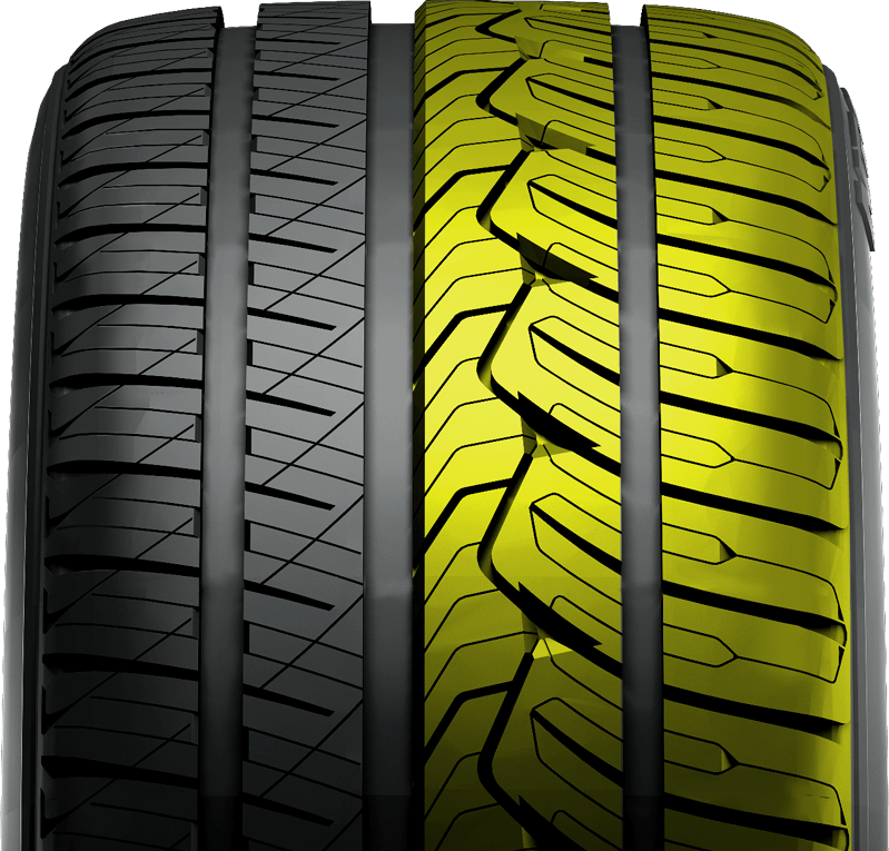 rubber inserts in Nitto's premium crossover and suv tire